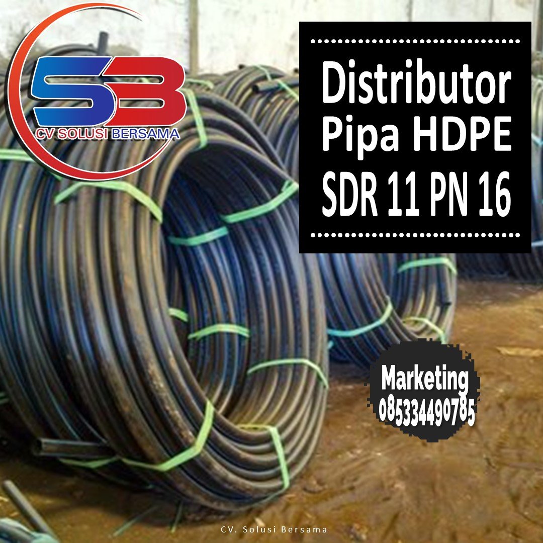 Distributor Pipa HDPE Kabupaten Bangka Barat - PIPA HDPE , PPR , PVC