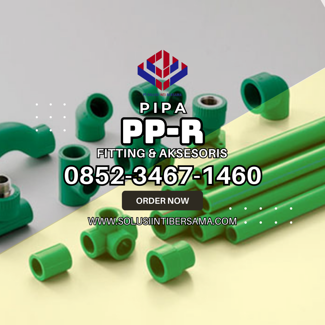 Distributor Pipa HDPE, PVC, PPR, Fitting, Aksesoris dan Mesin Penyambung Pipa