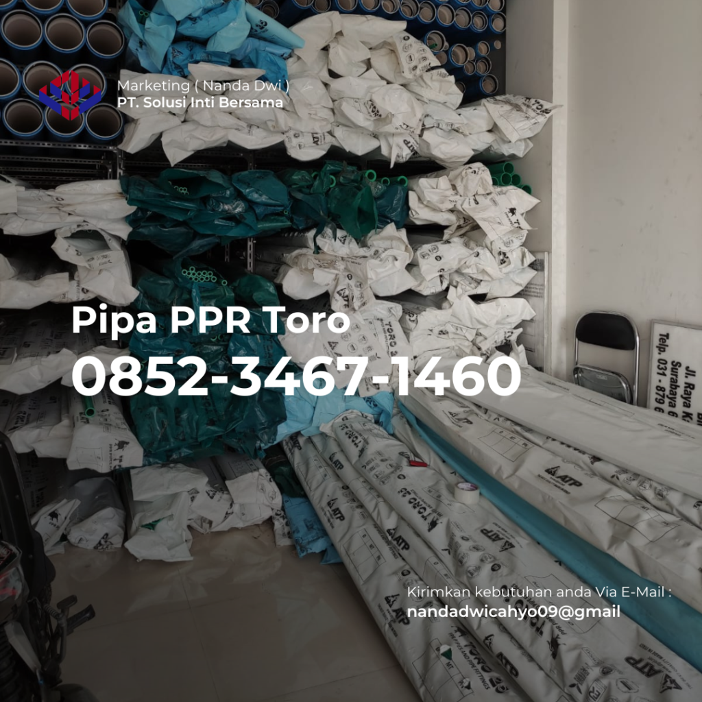 Harga Pipa PPR Toro 2024