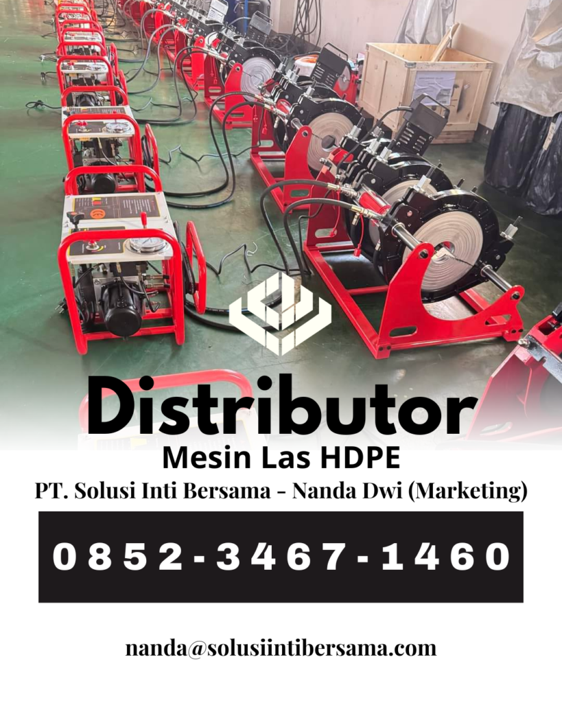 Distributor Mesin Las HDPE Butt Fusion Banten